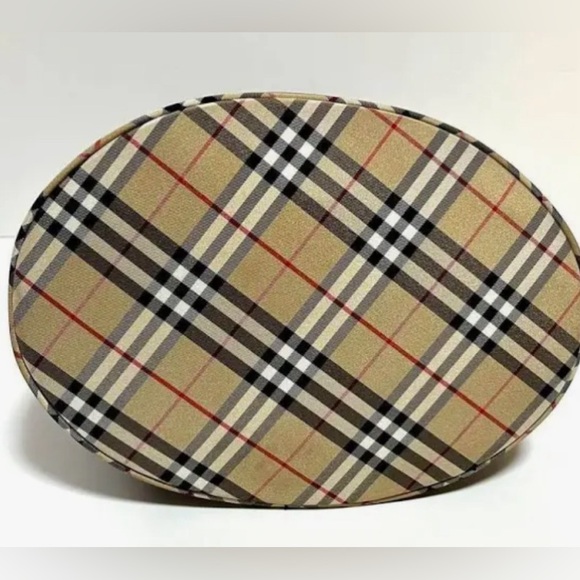 Navy, Burberry Blue Label, Vintage Bucket Bag/Tote, Very Good Condition - Picture 4 of 4